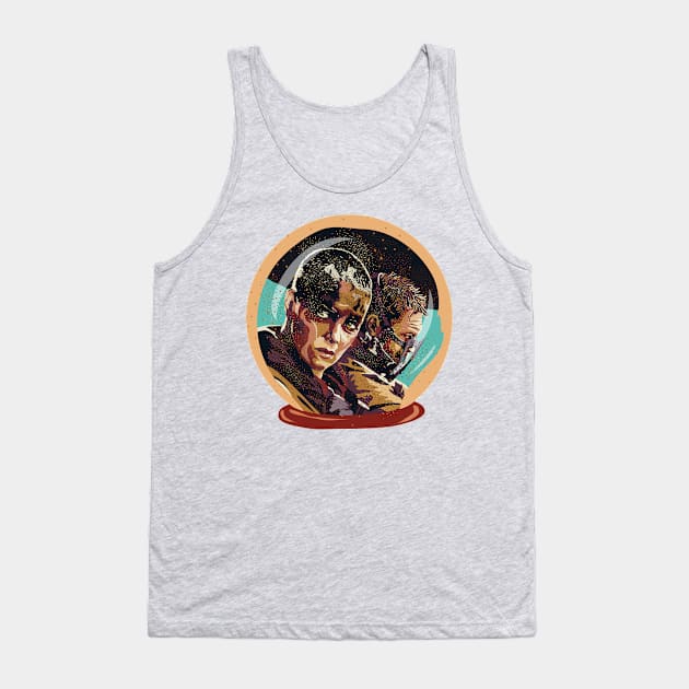 Mad Max Snow Globe Tank Top by nicholashugginsdesign